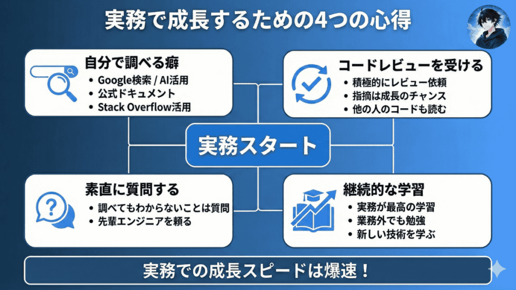 実務で成長するための心得