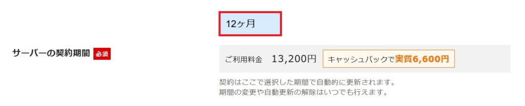 ステップ04_契約期間を選択