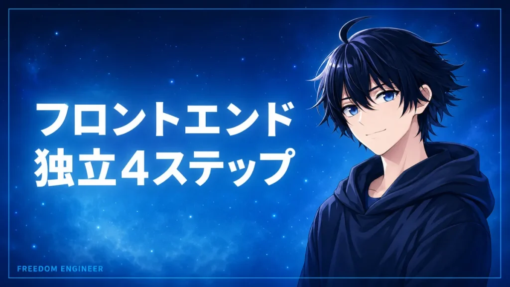 フリーランスのフロントエンドエンジニアになる4ステップ