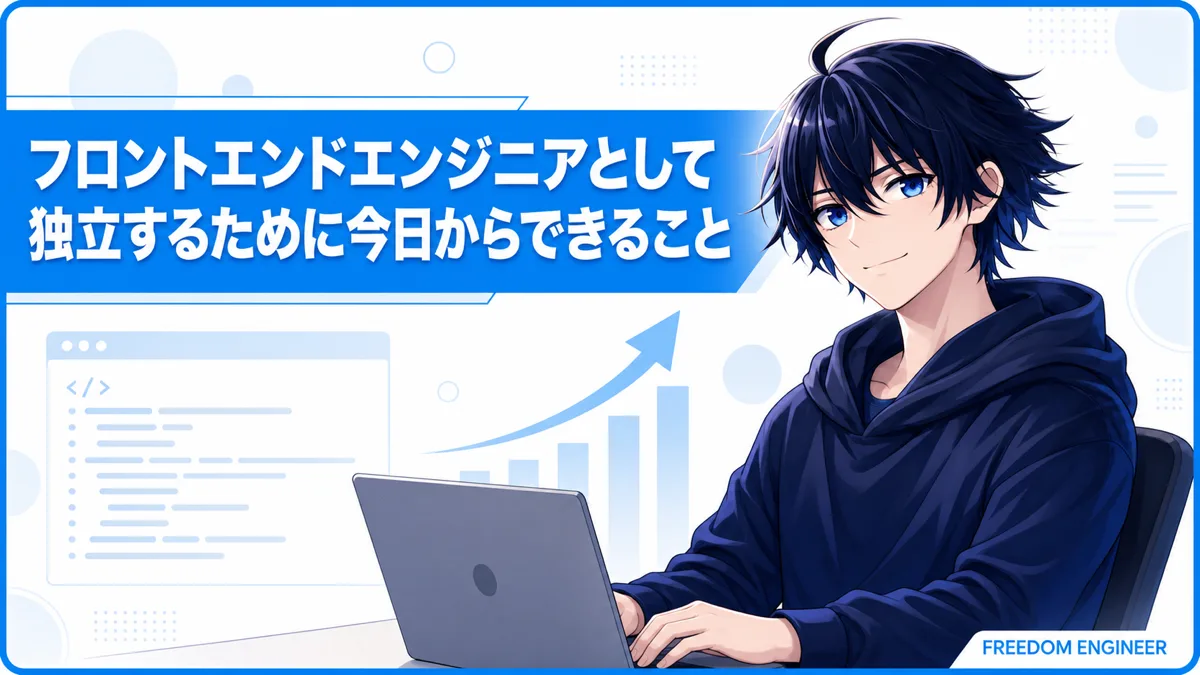 未経験からフリーランスフロントエンドエンジニアになるまでの要点まとめ